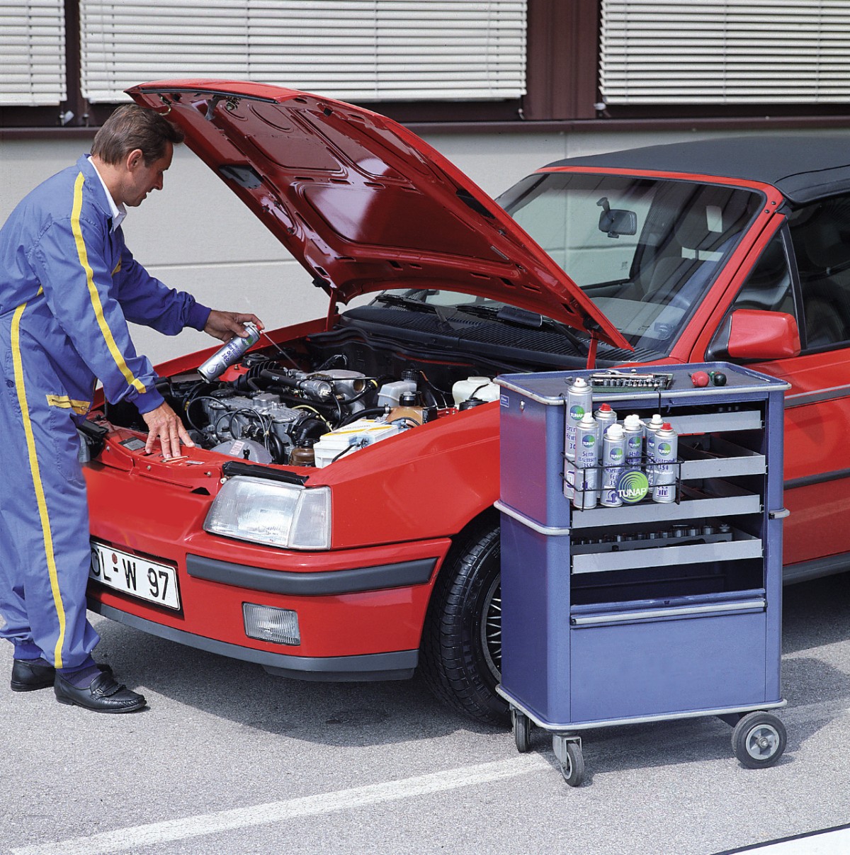 Introduction of low-emissopm TUNAP maintencance products