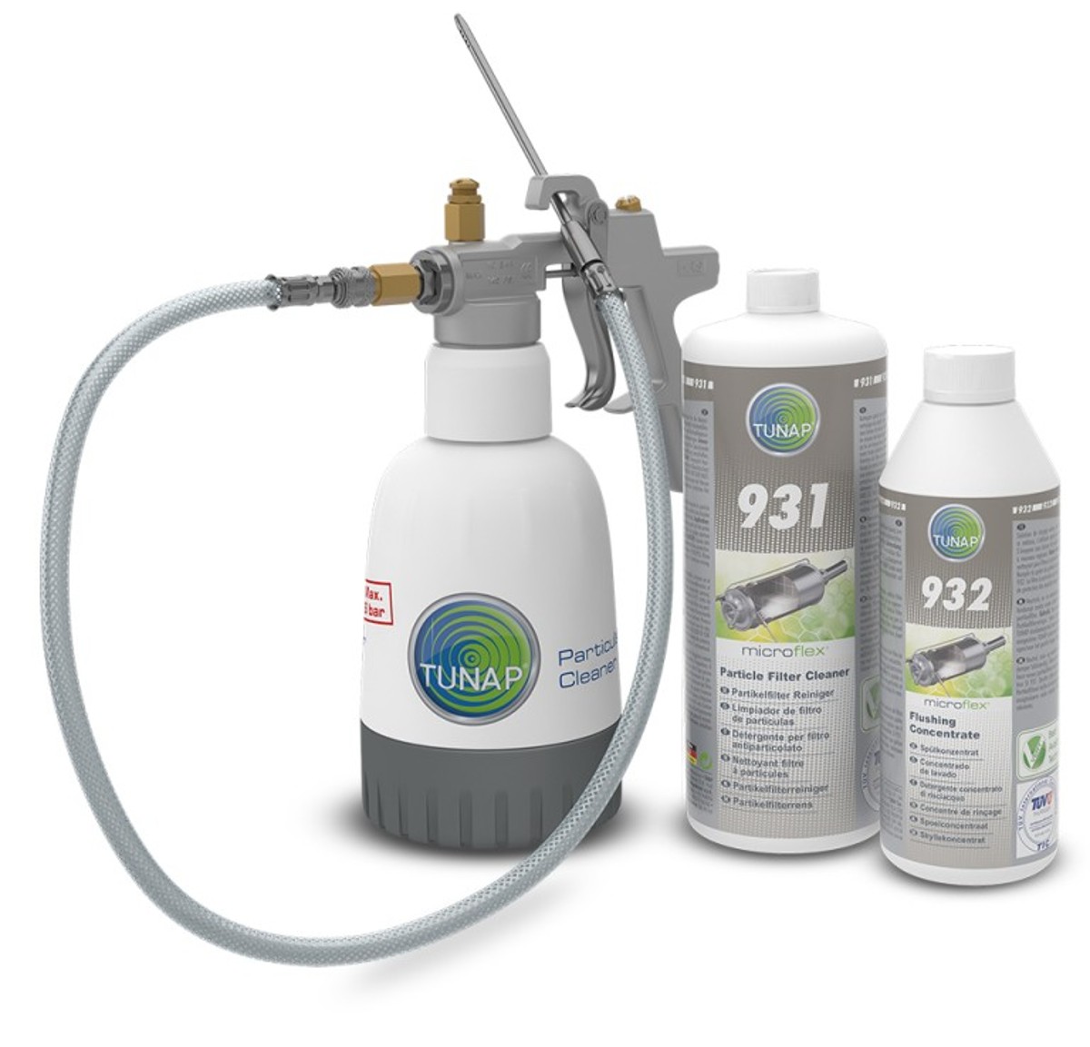 DPF-Cleaning-Set by TUNAP Product Group Picture